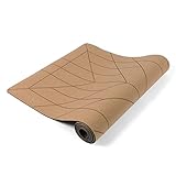 Lotuscrafts Yogamatte Cork - rutschfeste Sweat Proof Oberfläche - 100% Recycelbare Materialien -...